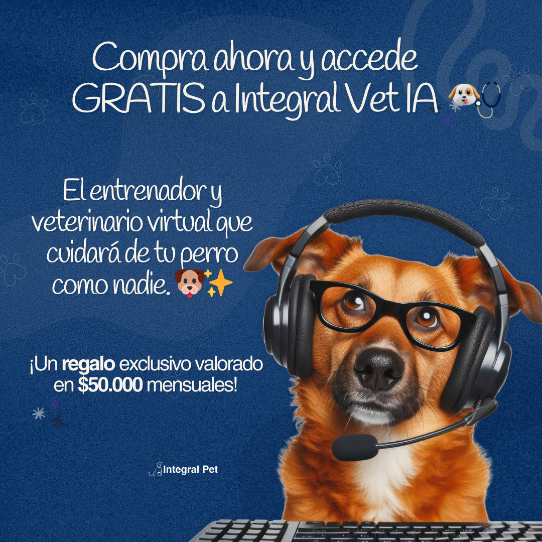 Probiótico IntegralPet™️ Gatos | Suplemento Natural 3 en 1 | Registro sanitario ✅
